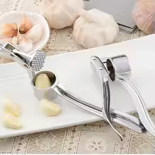 Garlic Press Crusher Mincer Kitchen Stainless Steel Garlic Smasher Squeezer Manual Press Grinding Tool Kitchen Accessories