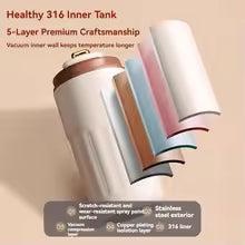 450ML Stainless Steel Thermo Water Bottle LED Temperature Display Coffee Cup Keep Cold and Heat Thermal Mug Travel Vacuum Flask